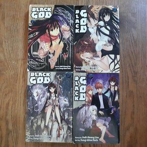 Black God Manga Lot Volumes 1-4
